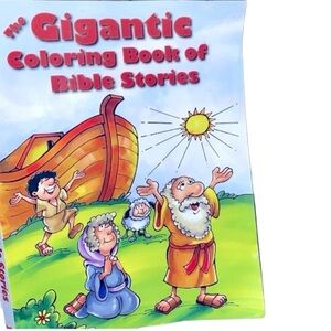 The Gigantic coloring book of Bible series